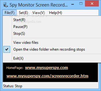Spy Monitor Screen Recorder screenshot 2