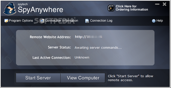 SpyAnywhere screenshot