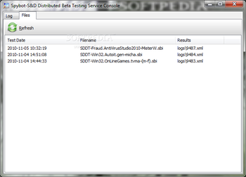 Spybot - Search & Destroy - Distributed Testing Client screenshot 6
