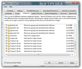 Spybot - Search & Destroy Portable screenshot 9