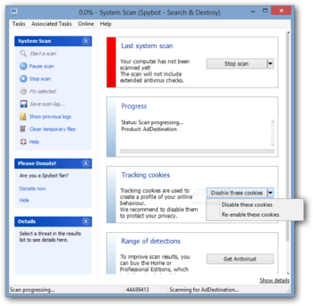 SpyBot - Search & Destroy screenshot 3