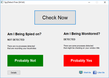 SpyDetect Free screenshot