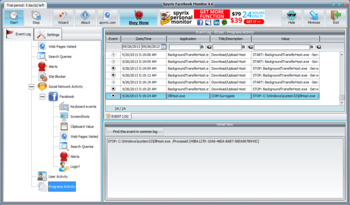 Spyrix Facebook Monitor screenshot 3