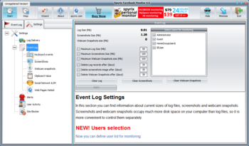Spyrix Facebook Monitor screenshot 5