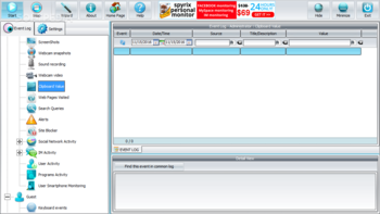 Spyrix Free Keylogger screenshot