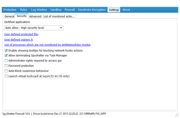 SpyShelter Firewall screenshot 12