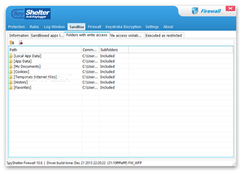 SpyShelter Firewall screenshot 6