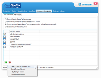 SpyShelter Premium screenshot 2