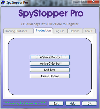 SpyStopper Pro screenshot 2