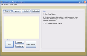 Spyware & Adware Removal screenshot