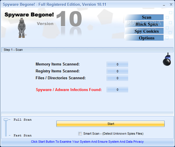 Spyware Begone screenshot 2