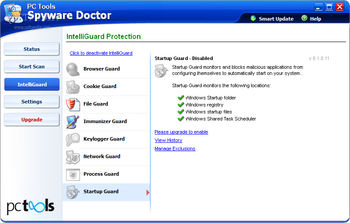 Spyware Doctor Starter Edition screenshot 10