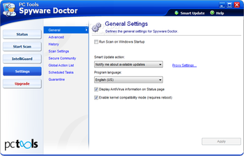 Spyware Doctor Starter Edition screenshot 11