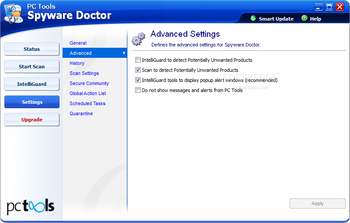 Spyware Doctor Starter Edition screenshot 12