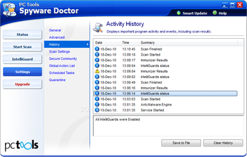 Spyware Doctor Starter Edition screenshot 13