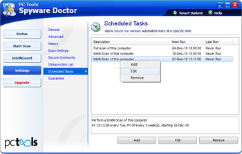 Spyware Doctor Starter Edition screenshot 18