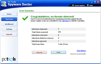 Spyware Doctor Starter Edition screenshot 2