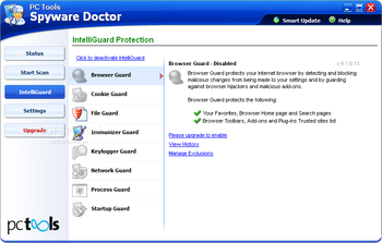 Spyware Doctor Starter Edition screenshot 3