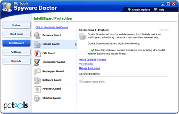 Spyware Doctor Starter Edition screenshot 4