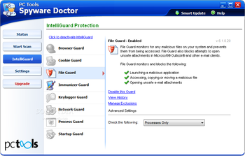 Spyware Doctor Starter Edition screenshot 5