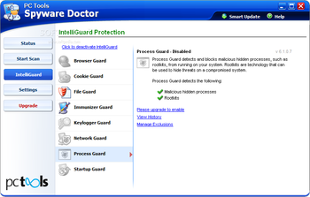 Spyware Doctor Starter Edition screenshot 9