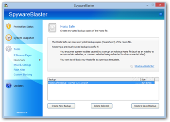 SpywareBlaster screenshot 11