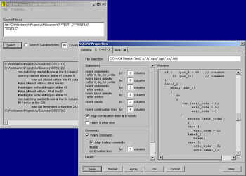 SQCBW Source Code Beautifier screenshot 3