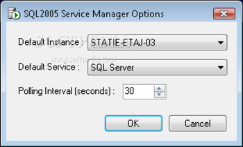 SQL 2005 Service Manager screenshot 3