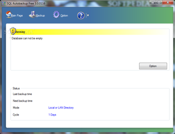 SQL Autobackup Free screenshot