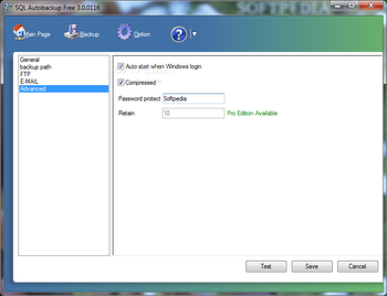 SQL Autobackup Free screenshot 7