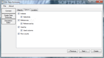 SQL Data Dictionary screenshot 3