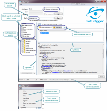 SQL Digger screenshot 3