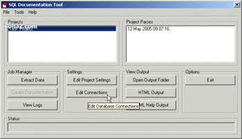 SQL Documentation Tool screenshot 2