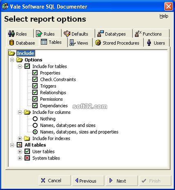 SQL Documentor screenshot 2