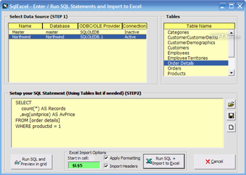 SQL Drill Freeware screenshot 3
