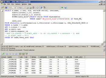 SQL Editor for Oracle screenshot 2