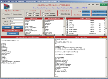 SQL Elite 0723 Demo screenshot