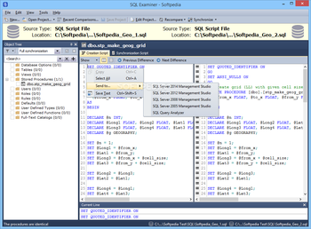 SQL Examiner Suite screenshot