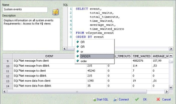 SQL Launch Bar screenshot