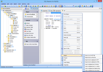 SQL Maestro for MySQL screenshot 3