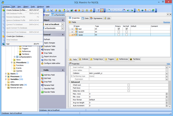 SQL Maestro for MySQL screenshot 4