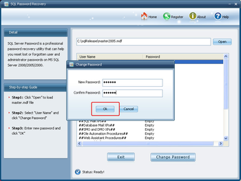 SQL Password Recovery screenshot 3