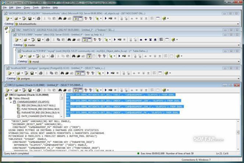 SQL Query Tool (using ODBC) screenshot