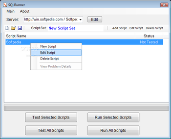 SQL Runner screenshot