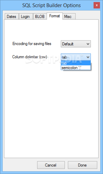 SQL Script Builder screenshot 11