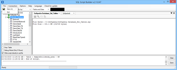 SQL Script Builder screenshot 2