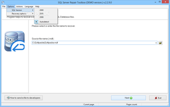 SQL Server Repair Toolbox screenshot 2