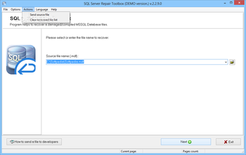 SQL Server Repair Toolbox screenshot 3
