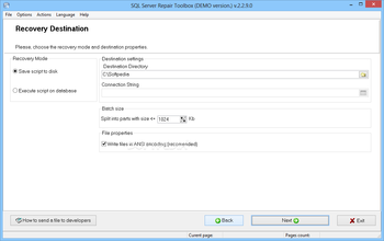 SQL Server Repair Toolbox screenshot 5
