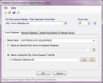 SQL Synchronizer for Remote Connection Restricted Hosting screenshot 3
